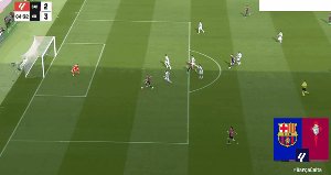 【西甲】拉菲尼亚双响 巴萨4比3逆转战胜塞尔塔